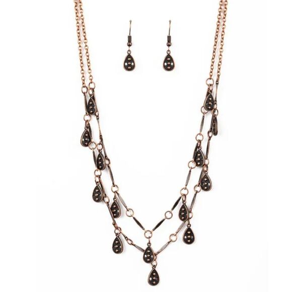 Galapagos Gypsy Copper Necklace (12) - Picture 2 of 3